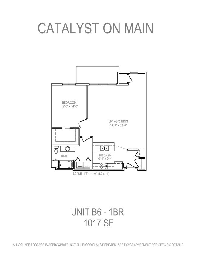 Floorplan - Catalyst on Main