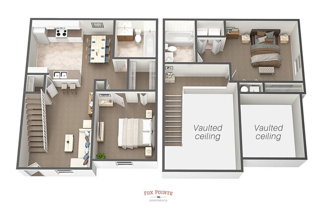 Floorplan - Fox Pointe Apartments