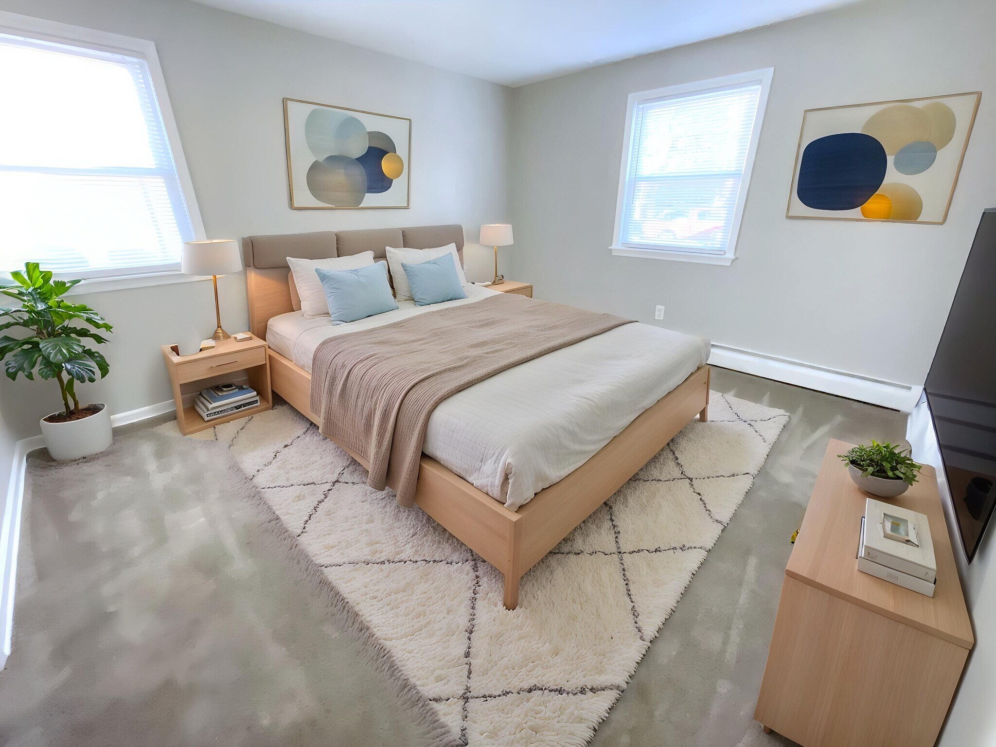 Staged Primary Bedroom w/ Ensuite - 14 Pierce Ave