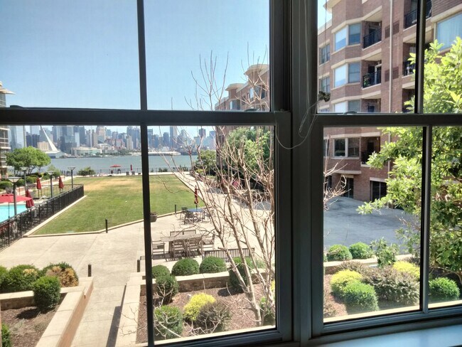 view from bedroom - 20 Ave at Port Imperial Blvd