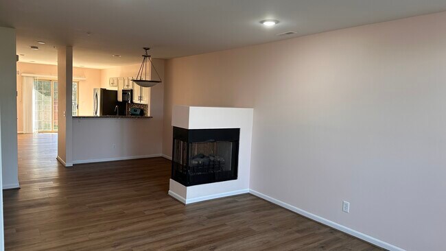 Living room and dining room - 1510 Devon Ln