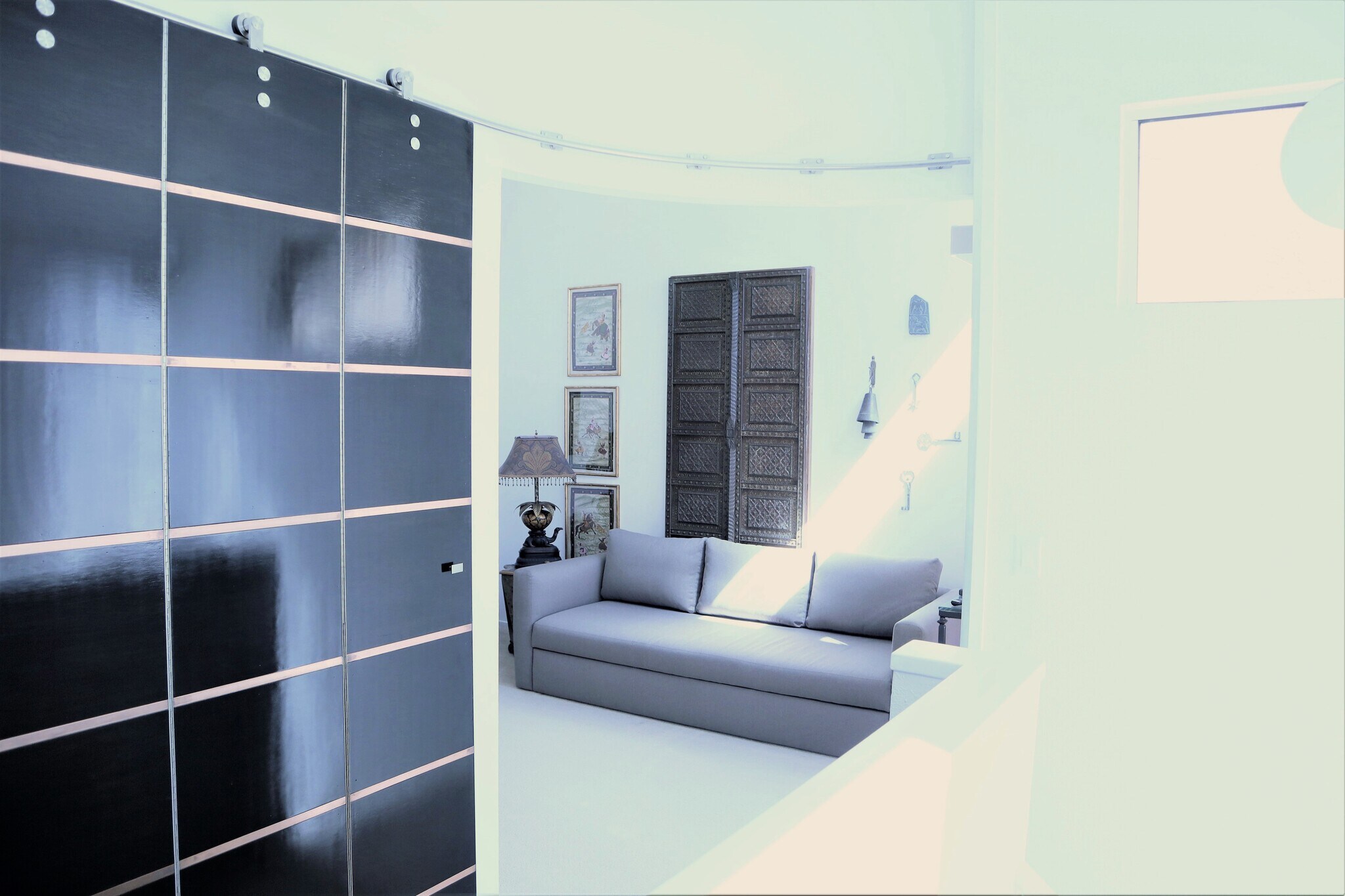 door to bonus room slides shut - 7949 Caminito Dia