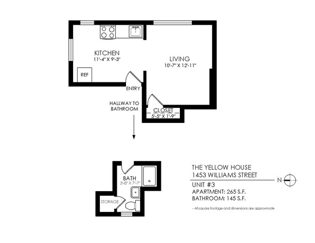 Floorplan - The Yellow House