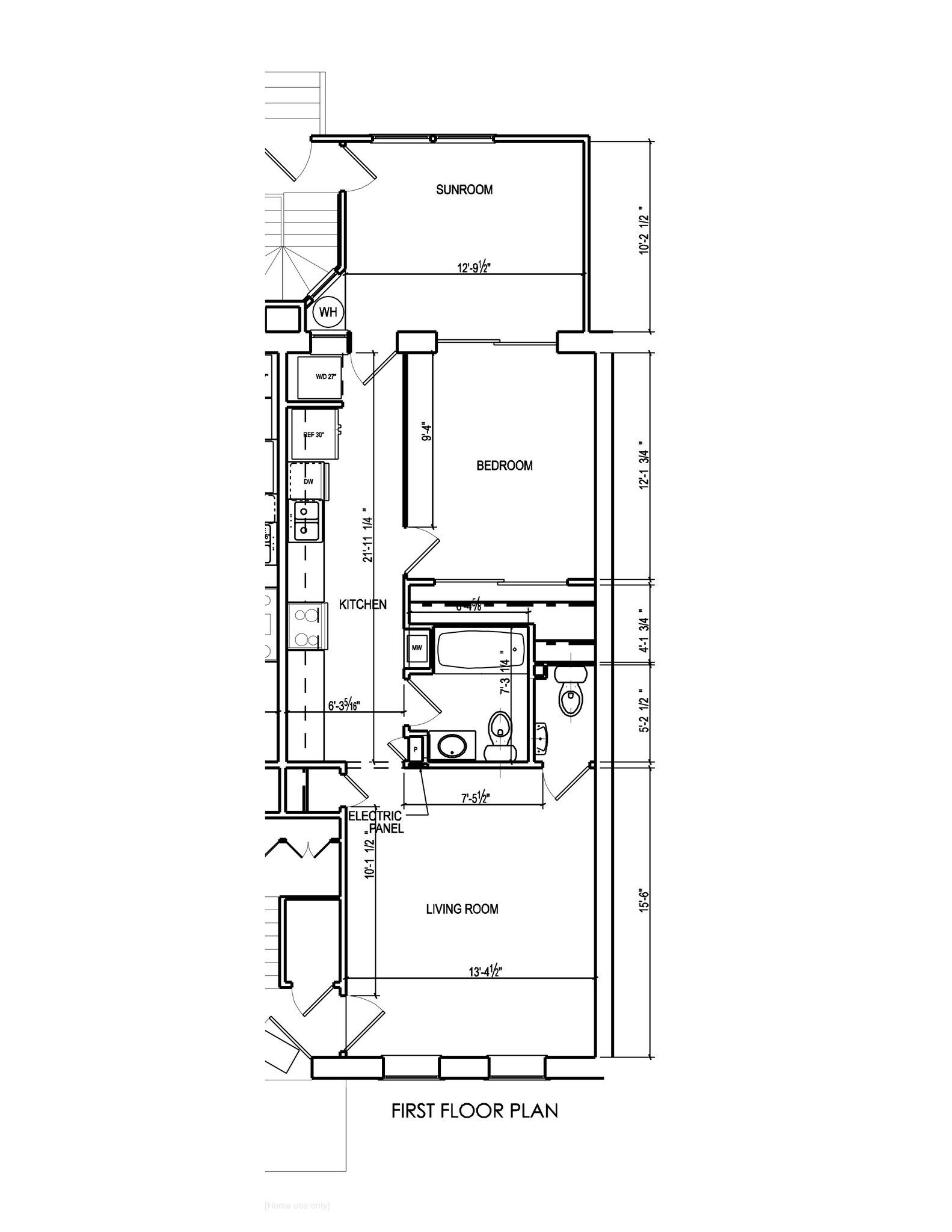 Floor plan - 1908 Constitution Ave NE