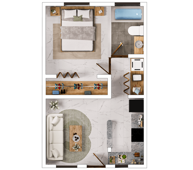 Floorplan - RAM Pompano Apartments