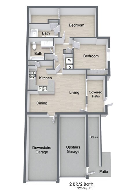 Floorplan - Quail Chase Apartments