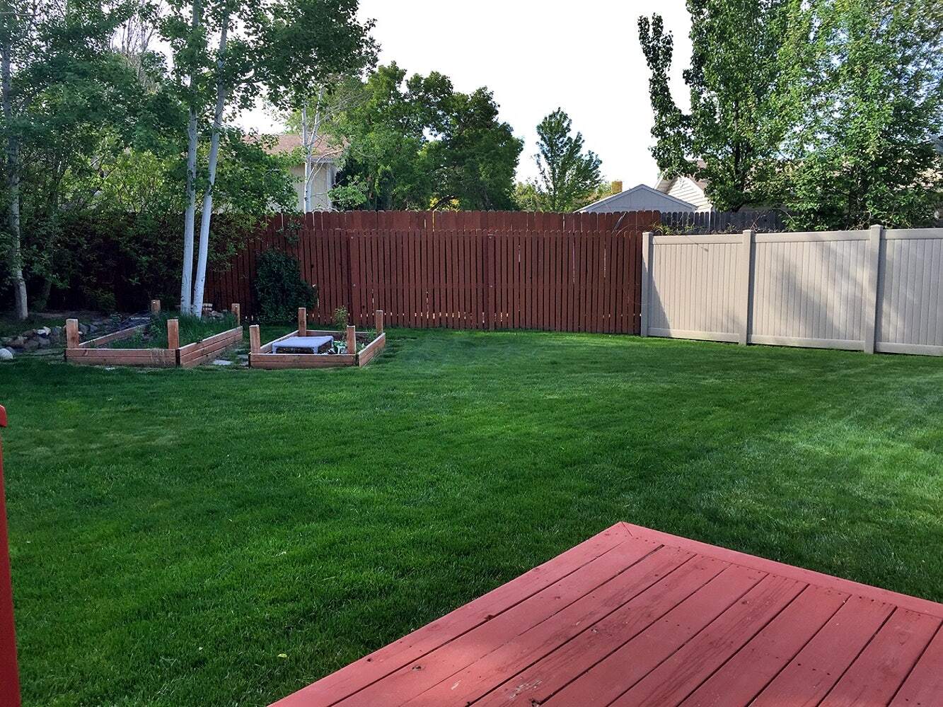 Garden beds - 8379 Sycamore Tree Cove