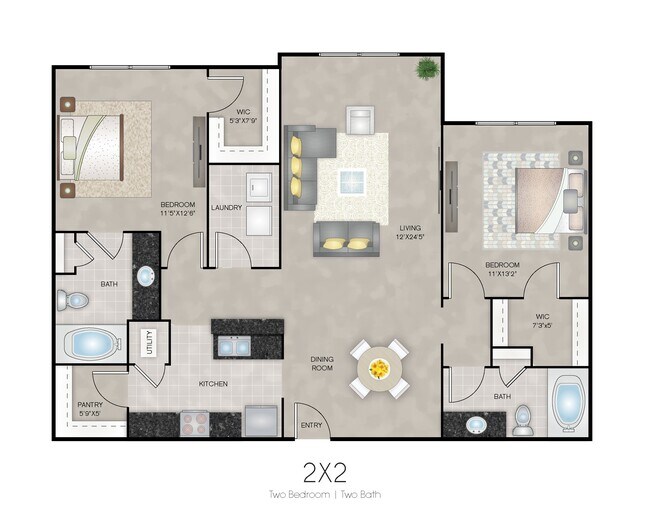 Floorplan - The Haven at Commons Park