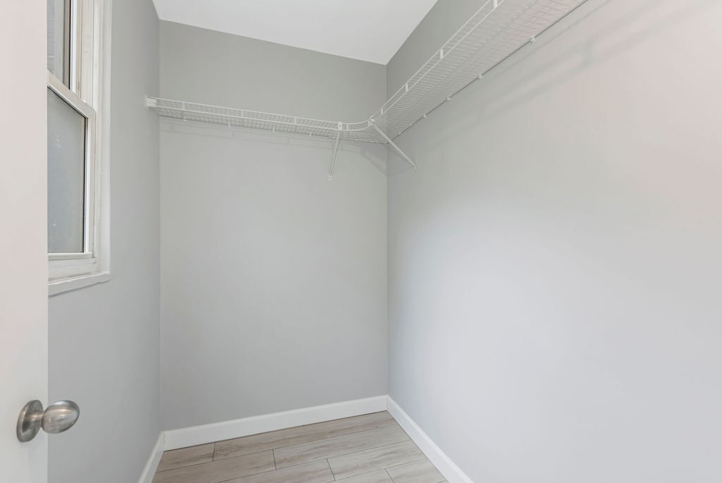 Walk-in closet in the Back bedroom - 5125 Carthage Ave