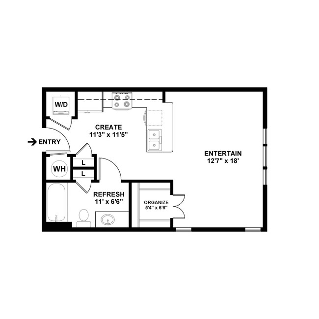 Floorplan - Cortland Oak Lawn