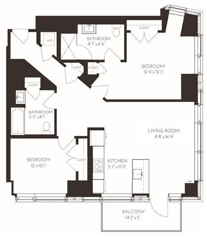 Floorplan - VIA Seaport Residences