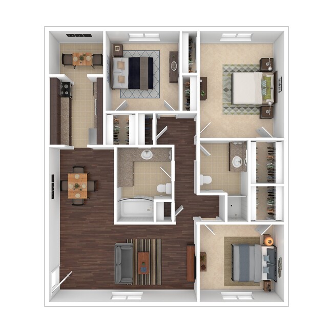 Floorplan - Oaks at Spring Valley