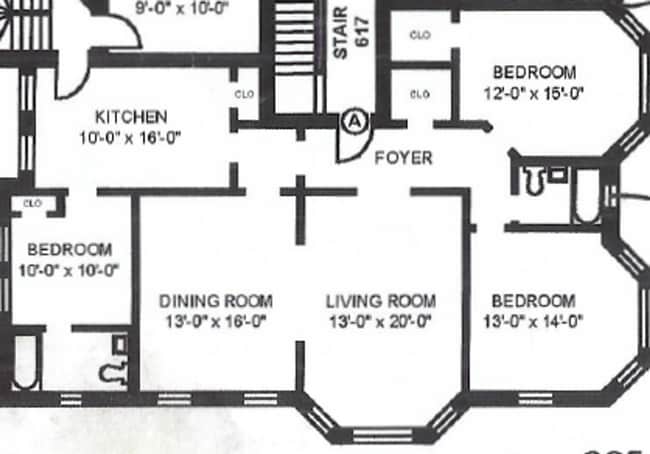 Floorplan - 605 Hinman