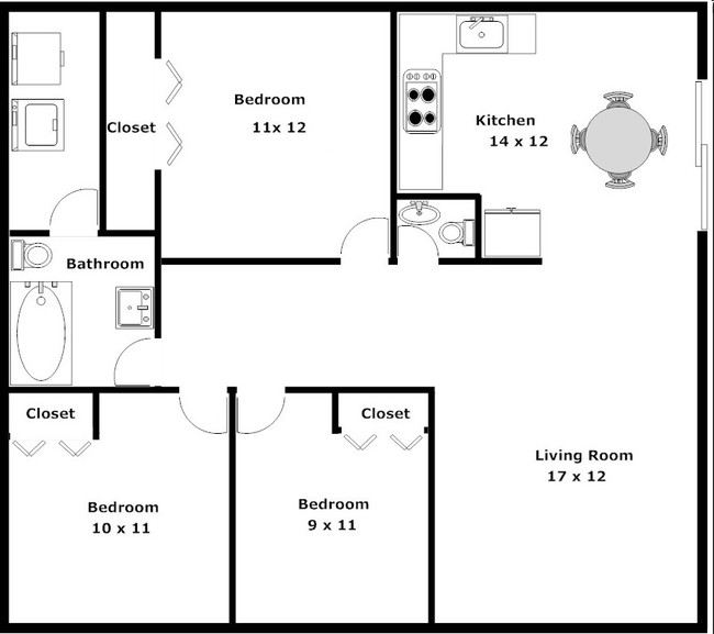 3BR/1BA - Pine Forest Homes