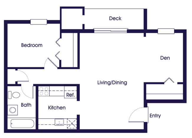 Floorplan - Weston Circle and Wicklow Square Apartments