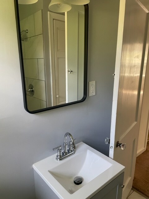 New vanity and faucet - 1206 Church St