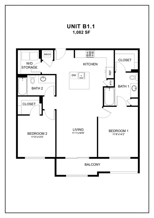 Floorplan - Olympus Chandler at the Park