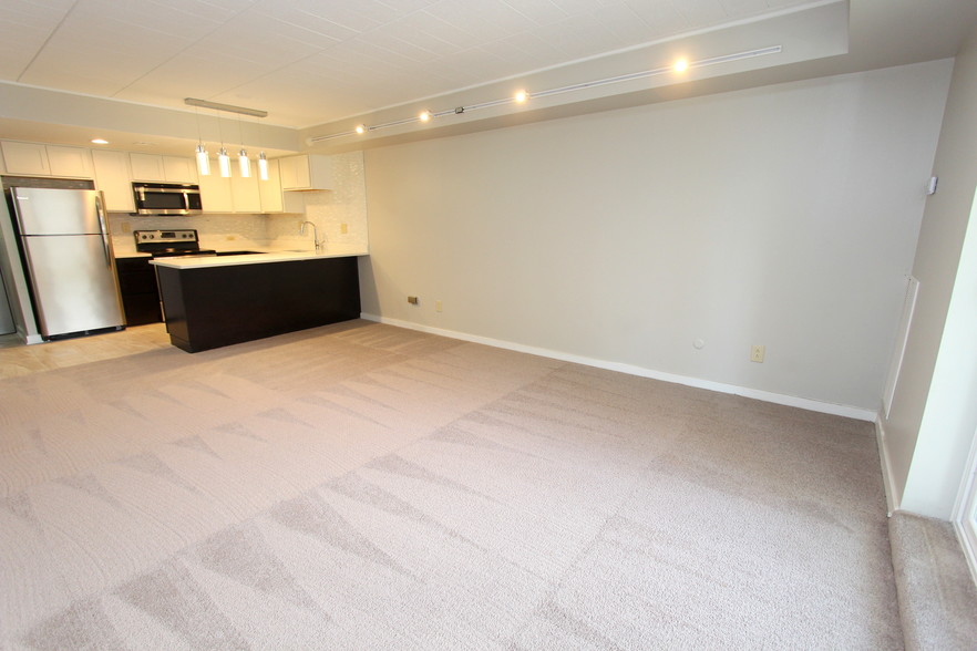 Negley Kitchen + Living Room - Negley Apartments