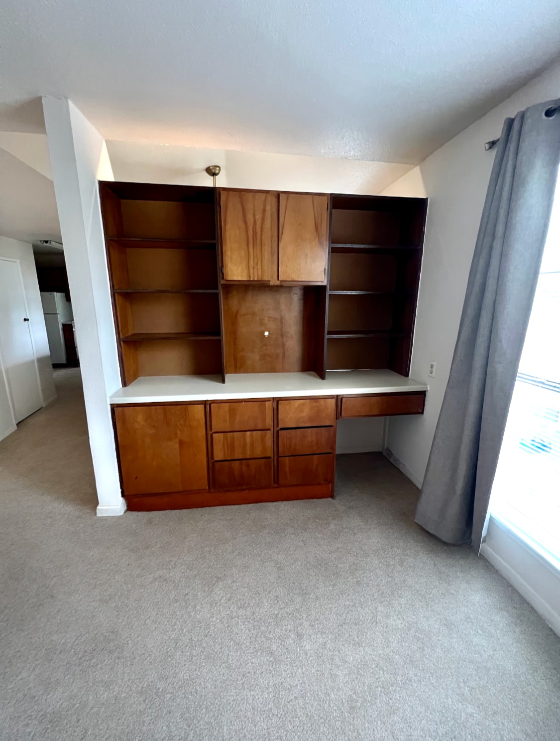 Bedroom built-in (looking toward living) - 7901 Cambridge St