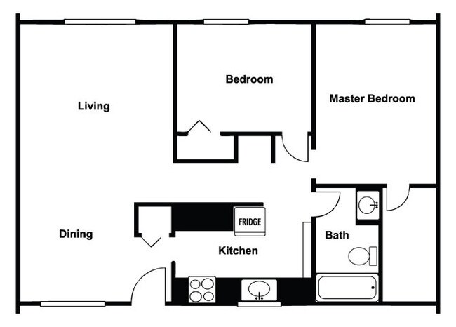 Floorplan - Copper Creek Apartments