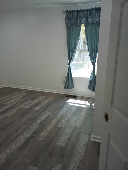 New curtains - 455 Highland Dr