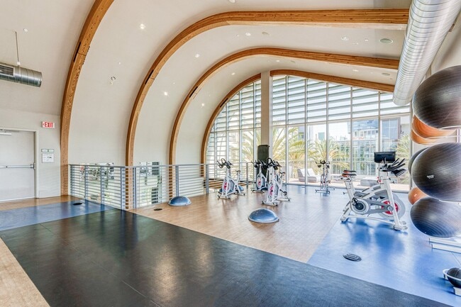 Our fitness center is complete with everything you need for a workout - Boardwalk by Windsor