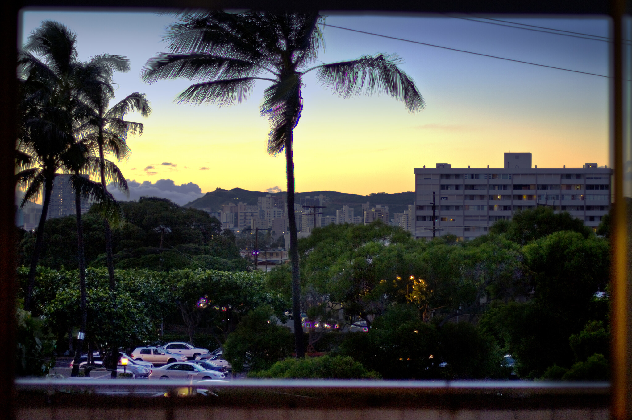 Sunset from Lanai - 1941 CHURCH Ln