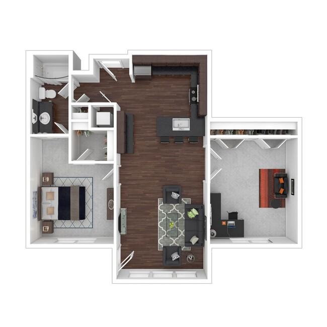 Floorplan - Cornerstone Apartments