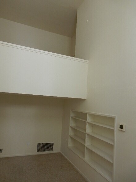 Living area and loft - 234 Miller Ave