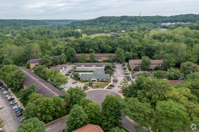 Aerial - Cedarwood Village Apartments