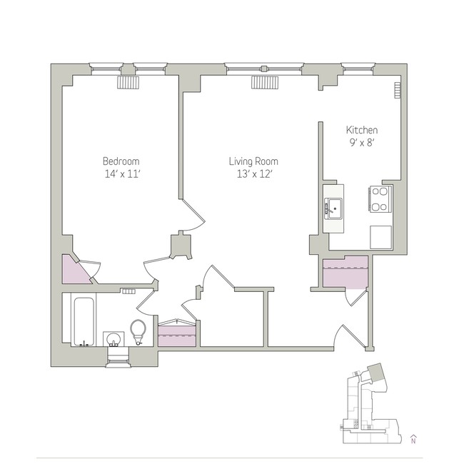 Floorplan - East Park Tower