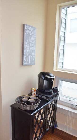 Coffee nook near kitchen - 1247 W 75th St