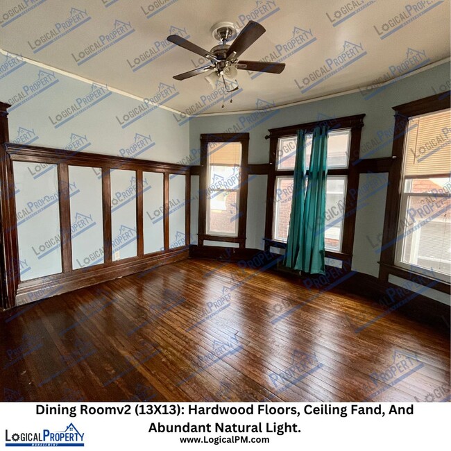 Building Photo - Midtown Area 3/1 HUGE BRICK Upper Flat w/B...