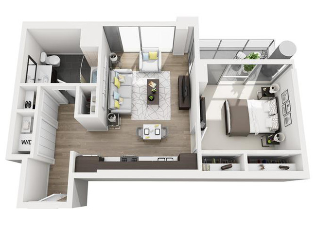 Floorplan - Halsted Flats