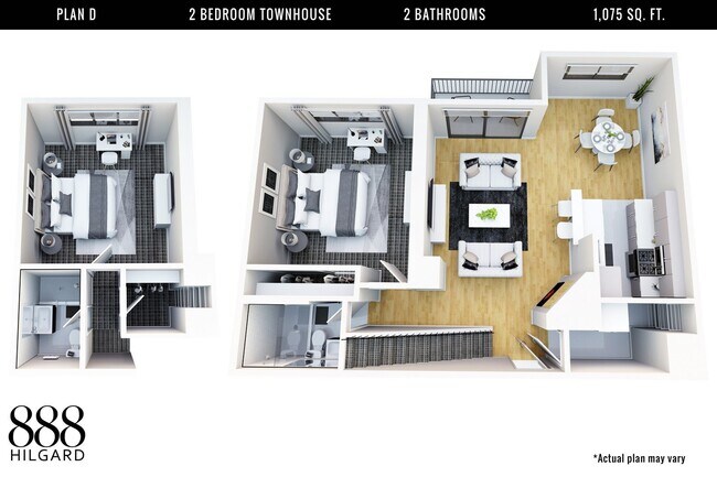 Floorplan - 888 Hilgard