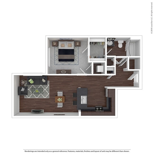 Floorplan - Studio 3807