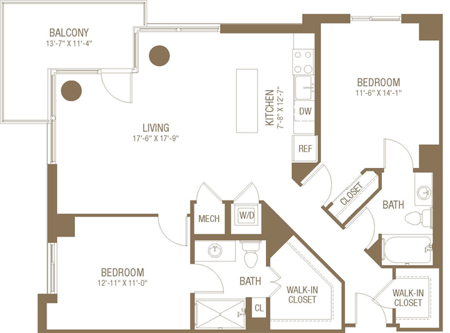 Floorplan - 8421 Broad