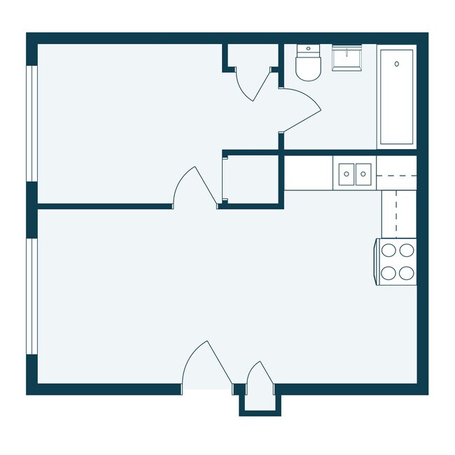 Floorplan - Amberwood Court Apartment Community