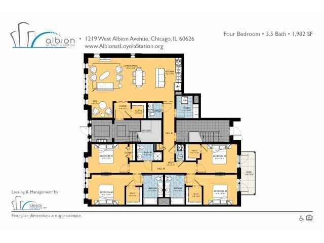 Floorplan - Albion at Loyola Station