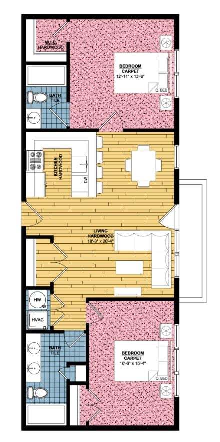 Floorplan - The Residences At 3221