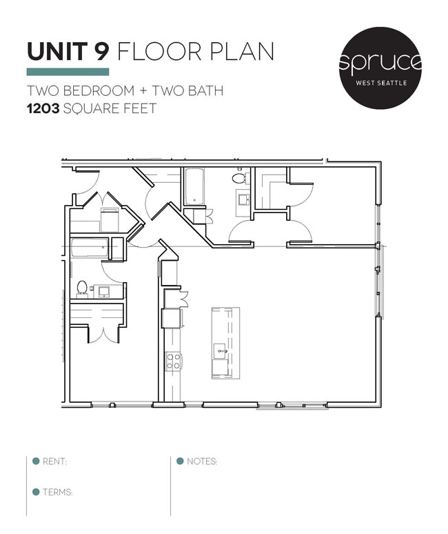 Floorplan - Spruce