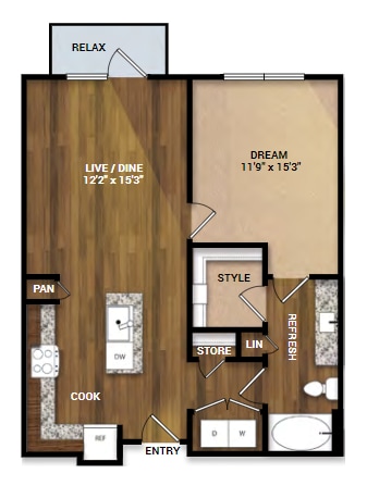 Floorplan - The Landing at Centreport