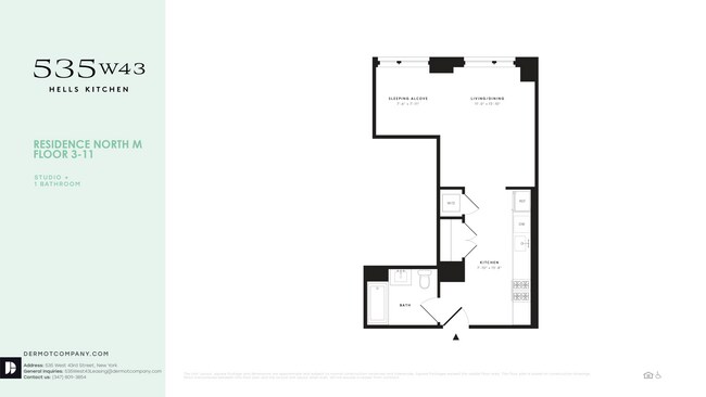 Floorplan - 535 W 43rd Street
