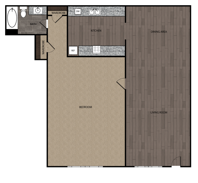 Floorplan - Vue at Montrose