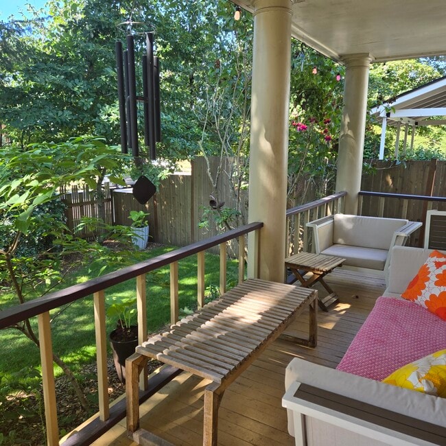 porch in summer - 555 N Simpson St