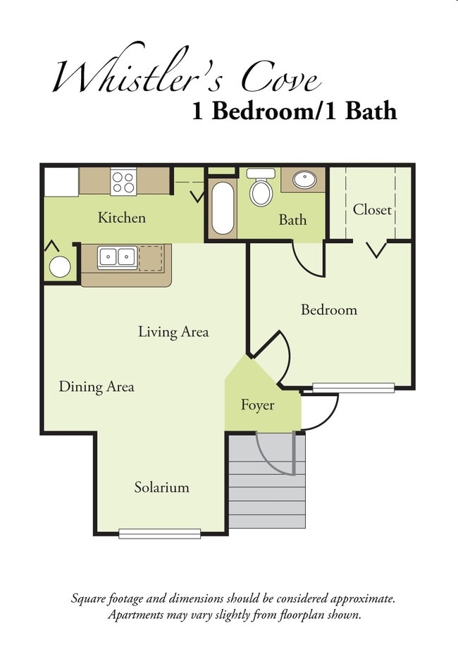 1BR/1BA - Whistlers Cove