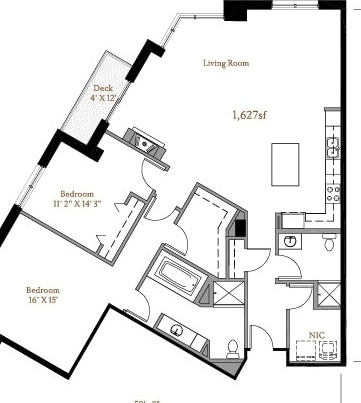 2BR/2BA - The Westerly