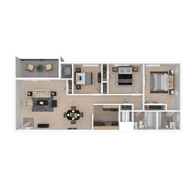 Floorplan - Fountain Club