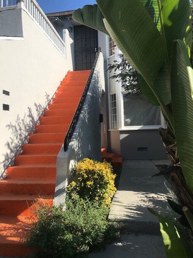 Stairway to Unit - Front of Property - 5360 Monroe St