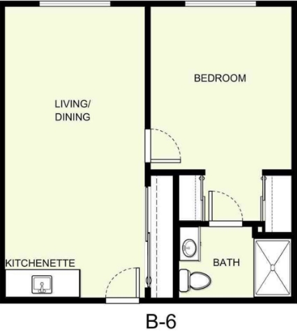 Floorplan - Asher Point Independent Living of Texarkana